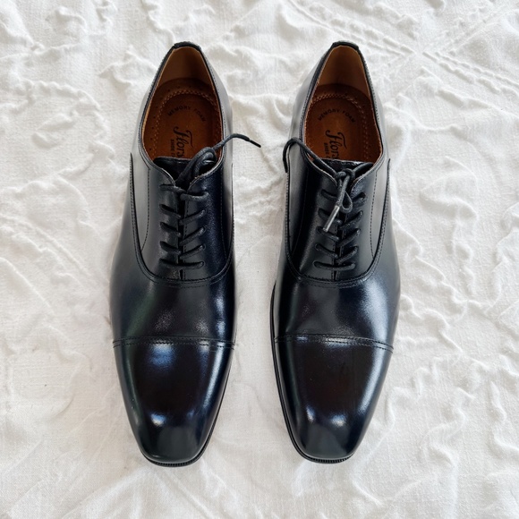 Florsheim Cap Toe Balmoral Oxford Size 10 D New - Picture 5 of 12